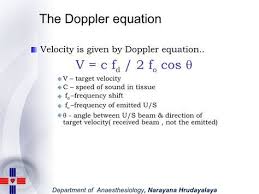 Image Result For Doppler Equation Ultrasound Equations Equation Ultrasound