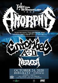 To bury someone or something: Tickets For Amorphis Entombed A D Nervosa Ticketweb Dingbatz In Clifton Us