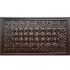 fleur de lis chocolate comfort mate