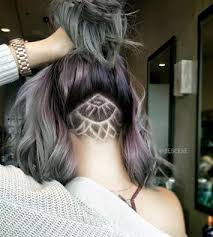 Flower Mandala Undercut Hair Styles Long Hair Styles Undercut Hairstyles