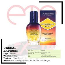 1 reset sold per minute worldwide*!a powerful trio of actives from natural origin helps your skin feel like new again. Jual L Occitane Immortelle Overnight Reset Serum 30 Ml Terbaru Juni 2021 Blibli