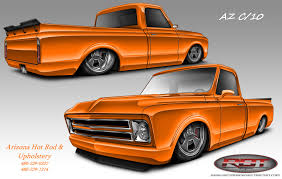 Image result for Orange 1967 Truck
