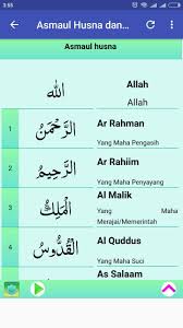 Namun masih ada juga yang bertanya apa arti asmaul husna?. Al Quran Asmaul Husna 99 Names Of Allah For Android Apk Download