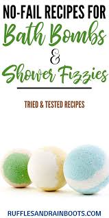 Bath Bombs And Shower Fizzies No Fail Recipes Shower Fizzies Bath Bomb Recipes Homemade Bath Products