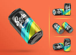 Free Aluminium Tin Soda Can Mockup Psd Set Soda Can Mockup Mockup Psd