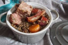 Petit Sale Aux Lentilles Petit Sale Lentilles Recette Viande Lard