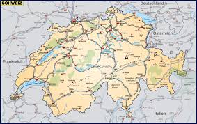 Al oeste, con el océano atlántico; Mapas Imprimidos De Suiza Con Posibilidad De Descargar