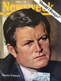 Vintage Newsweek Magazine Ted Kennedy 4 août 1969 Bonnes pubs et histoires  GC