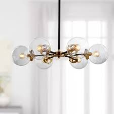 Below we explore some of the best globe chandeliers to give chandeliers date back to the 14th century and have come a long way since then. Mid Century Modern Glass Radial Globe Chandelier Lighting Yiilighting