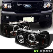 Blk 2001 2011 Ford Ranger Led Halo Projector Headlights W Built In Corner Lamps Ebay Ford Ranger Ford Ranger Truck 2006 Ford Ranger