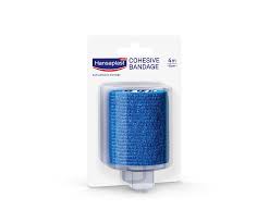 Apply a thick layer of shampoo over the adhesive residue. Hansaplast Cohesive Bandage Self Adhesive Bandage