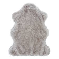 Check spelling or type a new query. Luxury Faux Fur Floor Rug Oyster Black By Design