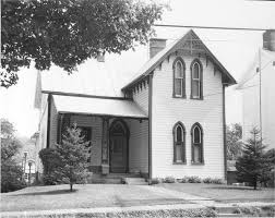 The common thread is the pointed arch window which lends a church like appearance to gothic house plans picture the farmhouse in grant wood s american gothic. Victorian Cottage Gothic Victorian House Plans House Storey