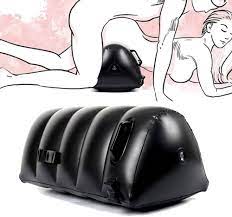 Amazon.com: NOPNOG 29.52×12.99×11.08 Inch Black Split Leg Type Sex Mat with  Straps, Inflatable Sex Ramps, Sex Position Prone Sofa : Health & Household