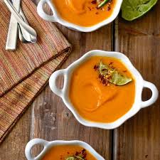 Sweet Potato Soup With Ginger Vanilla Sweet Potato Soup Sweet Potato Vanilla Recipes