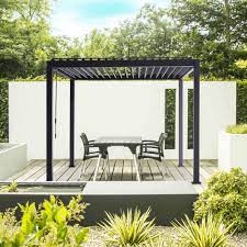 Check spelling or type a new query. Pergola Bioclimatique Gris Anthracite Triomphe 300x300cm Aluminium A Lames Orientables Leroy Merlin