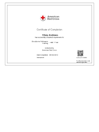 Maybe you would like to learn more about one of these? Bloodborne Pathogen Training Certificate
