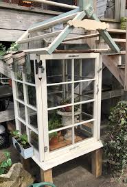 It's not quite done yet. Turn Old Windows Into A Mini Greenhouse Paint Chips And Lipstick