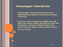 Dalam sistem peradilan umum, hukum suatu negara bergantung pada. Pengenalan Kepada Perundangan Malaysia Kursus Asas Perkhidmatan Pegawai
