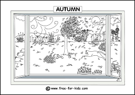 Keep your kids busy doing something fun and creative by printing out free coloring pages. Through The Seasons Colouring Pages Www Free For Kids Com