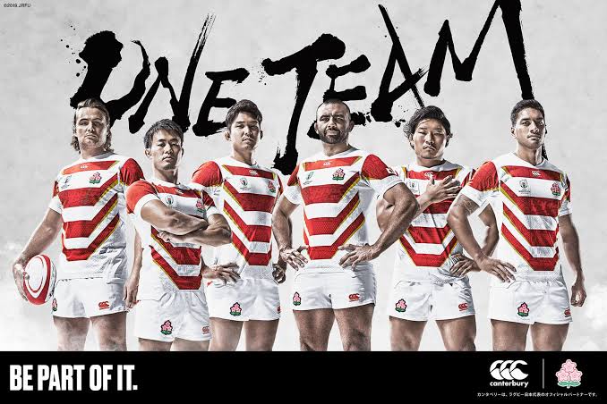 「ラグビー　ONE　TEAM」の画像検索結果"