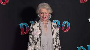 Helen Mirren 73 Graces The Red Carpet In A Leopard Print Skirt Daily Mail Online