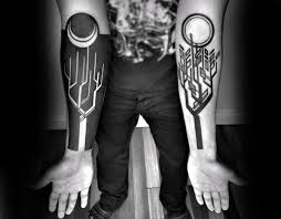 This tattoo covers a larger area and can be placed on the arm or the legs. Top 49 Life Death Tattoo Ideas 2021 Inspiration Guide