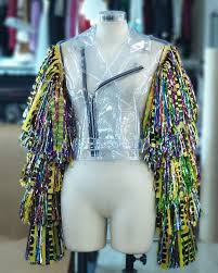 Confetti Jacket Harley Quinn Birds Of Prey Outfit Pin On Harley Quinn Cosplay Help