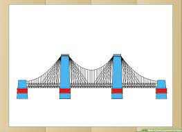 Click the image to enter the gallery mode. How To Draw Suspension Bridges 11 Steps With Pictures Wikihow