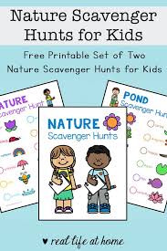 4,835 likes · 8 talking about this. Free Nature Scavenger Hunt Printables Set For Kids