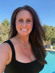 How can you not smile when you get to work from home by the pool