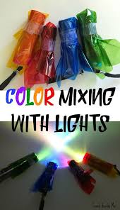 Color Mixing With Light Light Science Science For Kids Light Activities