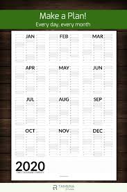 2021 Wall Planner Printable A2 A1 Portrait Wall Calendar Large Yearly 12 Months Organiser In 2020 Wall Planner Printable Planner Print Calendar