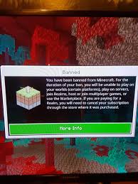 Povratak starog stila fakcija usesređen na preživljavanje i izražavanje kreativnosti putem građenja. How In The World Do I Get Banned I Havent Even Used In Game Chat In About A Month R Minecraft