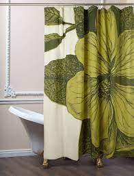 Botanical Shower Curtain Thomas Paul Contemporary Draperies Shower Curtain Modern Bedding Decor Curtains