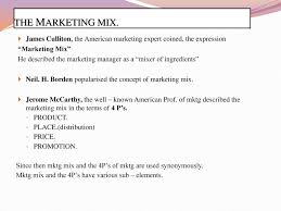 The marketing mix of product, price, promotion, and place was introduced to marketing education by e. Marketing Mix Powerpoint Slides