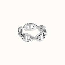 Bague Chaine D Ancre Enchainee Petit Modele Hermes France
