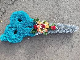 Beautician Funeral Scissors Flowers Funeral Floral Arrangements Funeral Flower Arrangements Animal Flower Arrangements