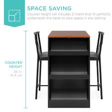 best choice products 3 piece wooden