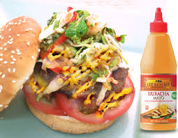 In a mixing glass or tin, muddle basil leaves with 3/4 ounce strawberry pepper syrup. Black Pepper Burger With Sriracha Mayo And Thai Sweet Chili Slaw Recipes Lee Kum Kee Home Usa