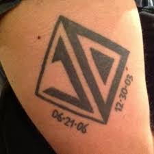 What are the words on a family tattoo? 20 Cool Dad Tattoos Dad Tattoos Initial Tattoo Tattoos For Kids