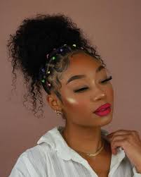 I tend to get caught up in a routine of just putting my hair up in a ponytail or wearing it wavy and loose, but in an effort to try and. 40 Easy Rubber Band Hairstyles On Natural Hair Worth Trying Coils And Glory