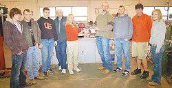 Kruzers rev up with donation to school