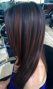 If you have brunette hair, you may want to try dark espresso with caramel highlights. Trendy Winter Hair Color Ideas