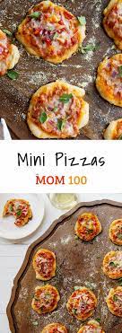 Mini Pizzas Recipe The Mom 100 Recipe Mini Pizza Recipes Mini Pizza Pizza Appetizers