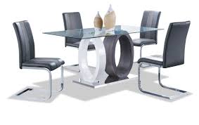 We bought a total of six chairs and the reversible table/poker table. Lars 5 Piece Dining Set Outlet Bob S Discount Furniture