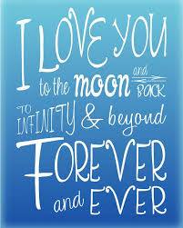 Instant Download I Love You To The Moon And Back Infinity Etsy In 2020 Infinity Quotes Love You Mom Quotes
