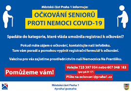 Ministerstvo zdravotnictví oznámilo možnost registrace k vakcinaci proti covidu pro další věkové kategorie. Informace K Ockovani Proti Nemoci Covid 19 Praha 1