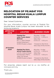 Maybe you would like to learn more about one of these? Pengumuman Perpindahan Pos Malaysia Berhad Facebook