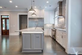 Kitchen Island Under Countertop Lighting Transitional Kitchen